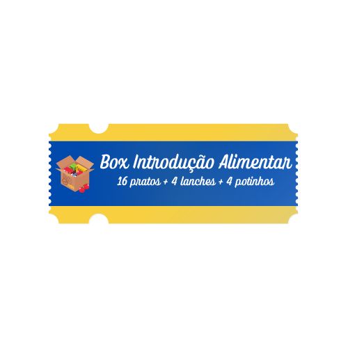 Box Introdução Alimentar - Zero Sal