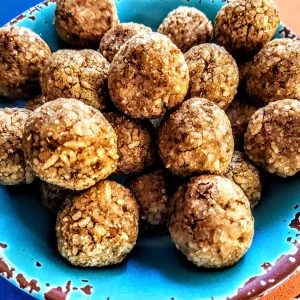 Bolinho de lentilha com arroz arbóreo