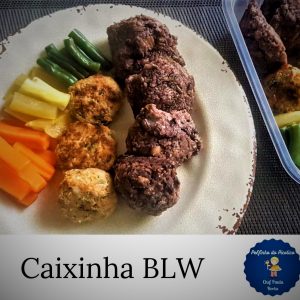 BLW - Hamburguinho de frango