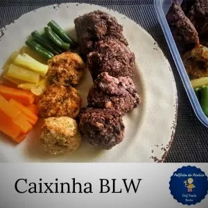 BLW - Hamburguinho de frango