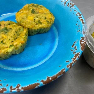 Muffin vegano de legumes - zero sal