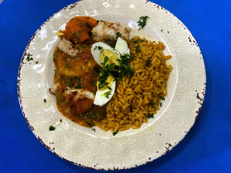 Peixada Carioca com ervas