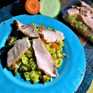 FISH - Risotinho de salmão do Picotico