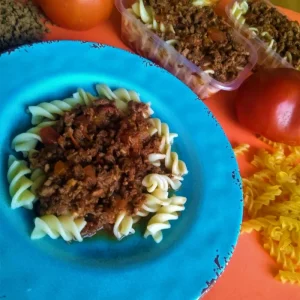 VEG - Parafuso a bolonhesa vegetariano