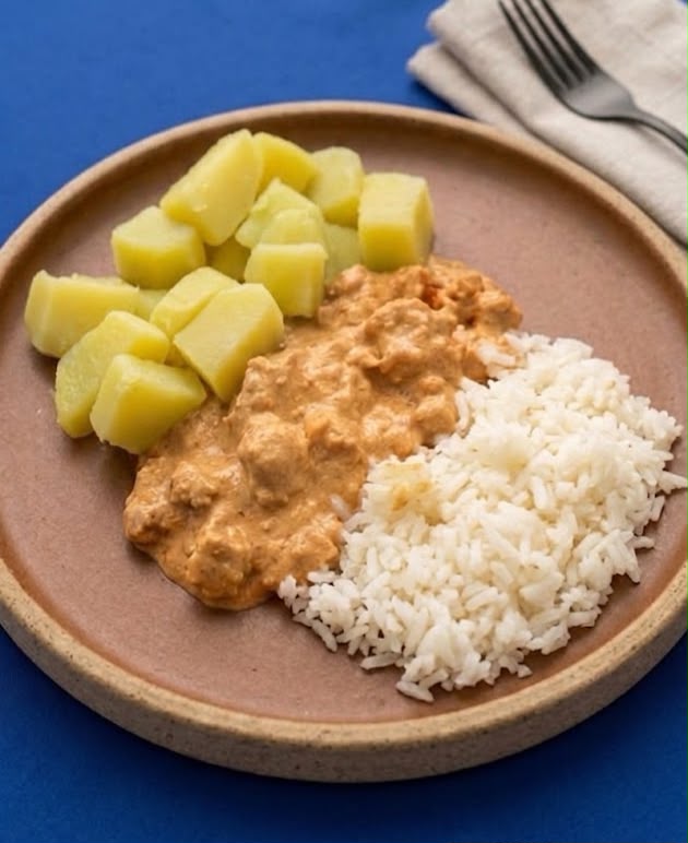 Estrogonofe de frango cremoso com batata sauté - Imagem 3