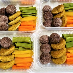 BLW - Hamburguinho de grão de bico