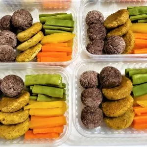 BLW - Hamburguinho de grão de bico