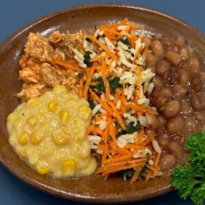 AV - Picadinho de frango com creme de milho