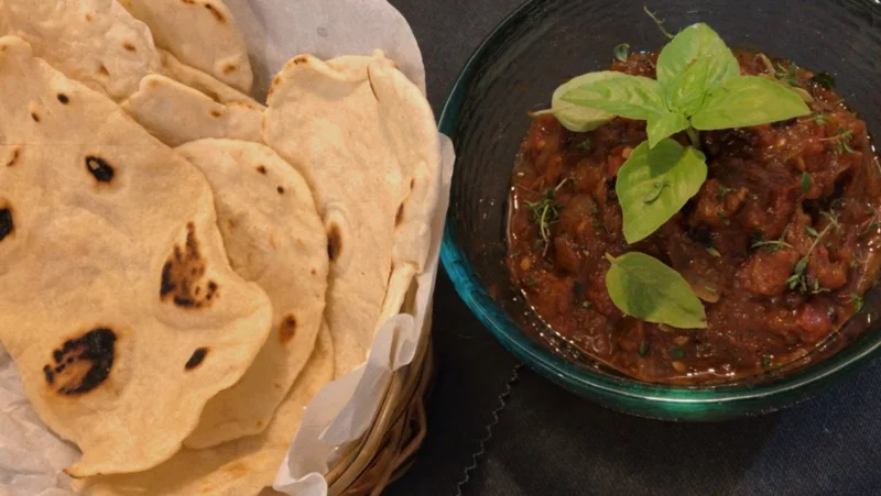 FF - Antepasto de tomates italianos assados ao vinho tinto