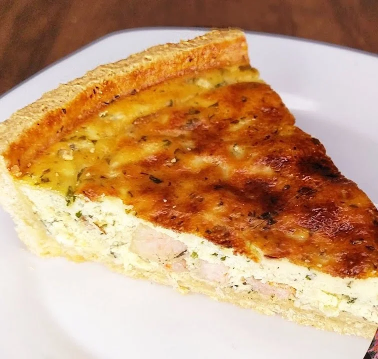 FF - Quiche de camarão com requeijão